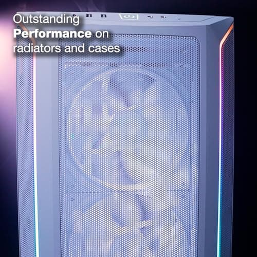 be quiet! Pure Wings 3 140mm White PWM High-Speed 72.2 CFM image