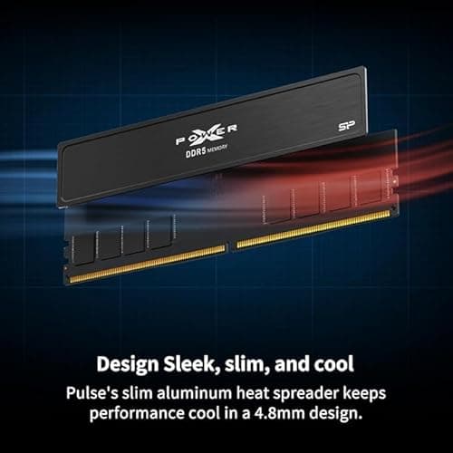 Silicon Power XPOWER Pulse Gaming Black DDR5-6000 CL36 32GB (2x16GB) image