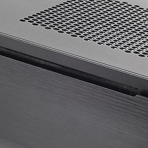 Silverstone ML06B HTPC Black with USB 3.2 Gen 1 Type-A Front Panel image