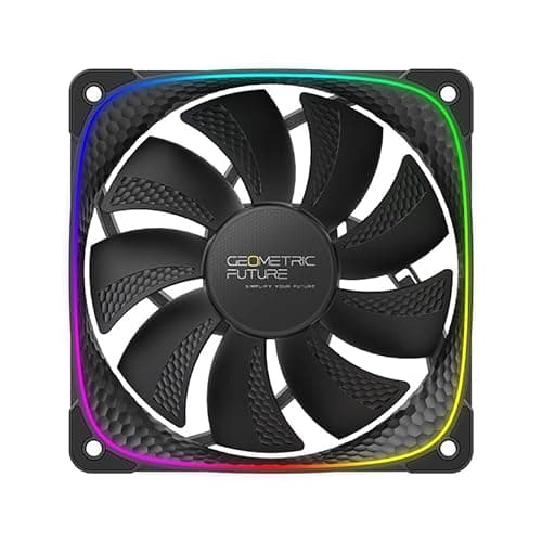 Geometric Future Squama 2503R 120mm Black PWM Addressable RGB image