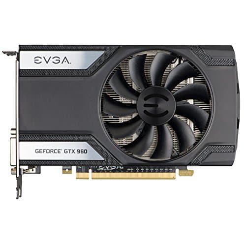 EVGA Superclocked GeForce GTX 960 2GB GDDR5 Black / Silver image
