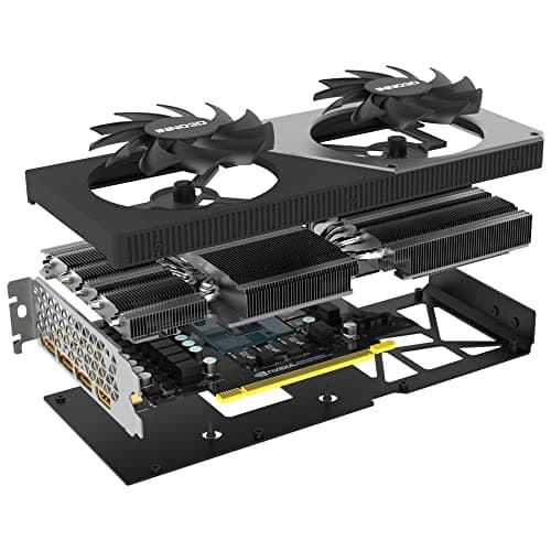 Inno3D Twin X2 GeForce RTX 4070 12GB GDDR6X Black / Silver image