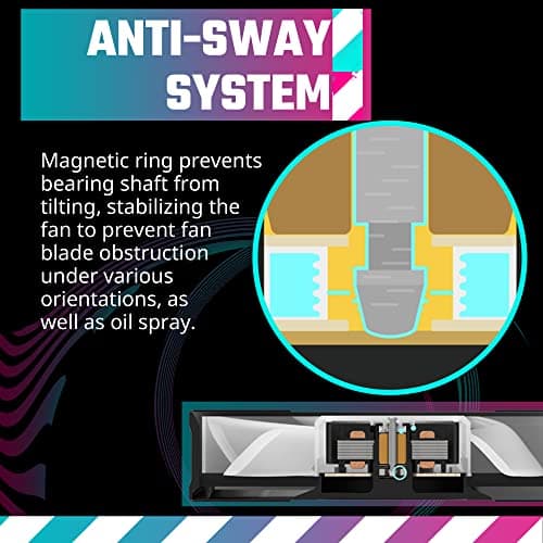 Cooler Master MOBIUS 140P 140mm Black ARGB PWM 76.5 CFM 1-Pack image