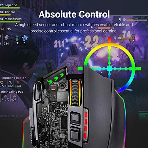 Redragon M801P Sniper Pro Wired Optical Gaming Mouse image
