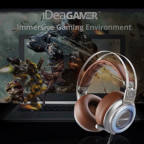 iDeaUSA S409 7.1 Channel Closed-Back Headset image