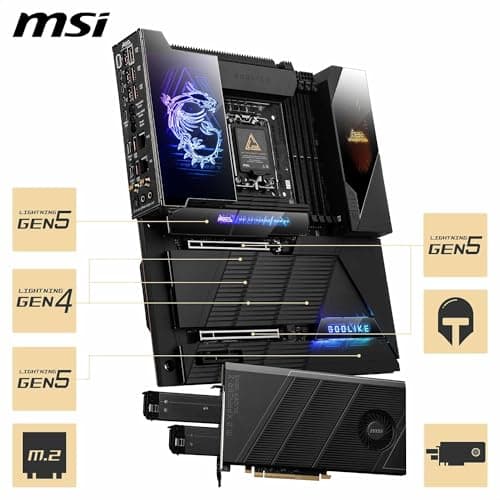 MSI Z890 MEG GODLIKE LGA1851 DDR5 EATX image