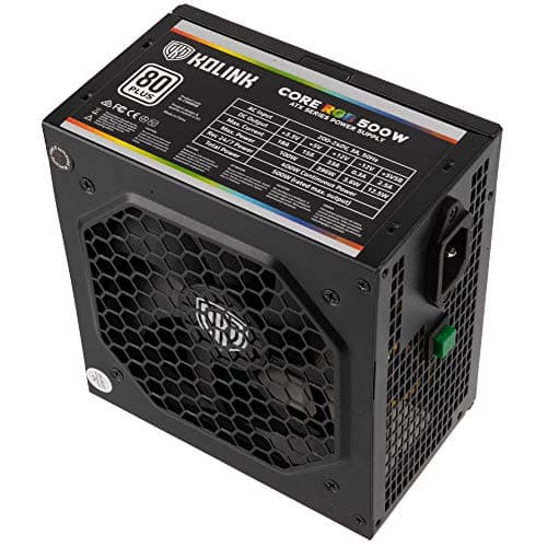KOLINK Core RGB 500W Non-Modular 80+ Certified image