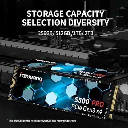 FanXiang S500 Pro 512GB M.2-2280 SSD PCIe 3.0 X4 NVMe image