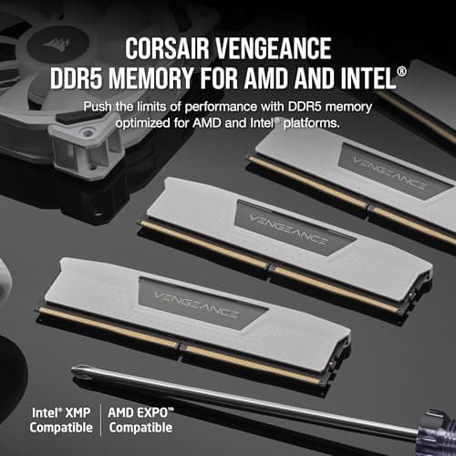Corsair Vengeance White DDR5-6000 CL36 32GB (2x16GB) image