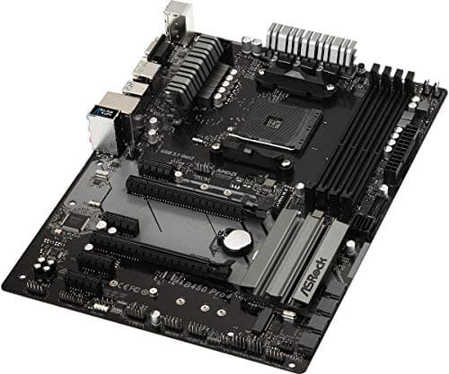 ASRock B450 Pro4 ATX AM4 Motherboard image