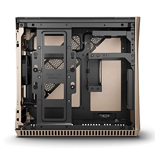 Fractal Design Era ITX Mini Tower Case (Gold with Tempered Glass) image