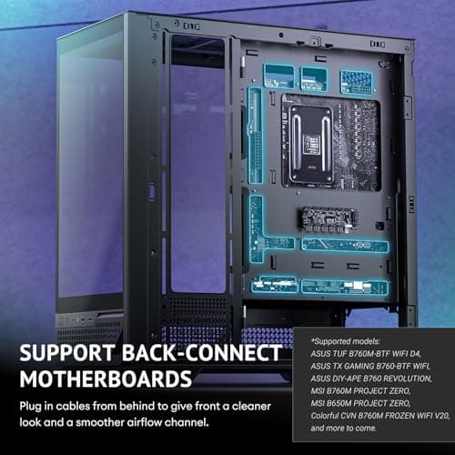 Antec C7 ARGB ATX Mid Tower Black Tempered Glass image