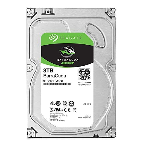 Seagate BarraCuda 3TB 3.5" HDD 7200RPM SATA image