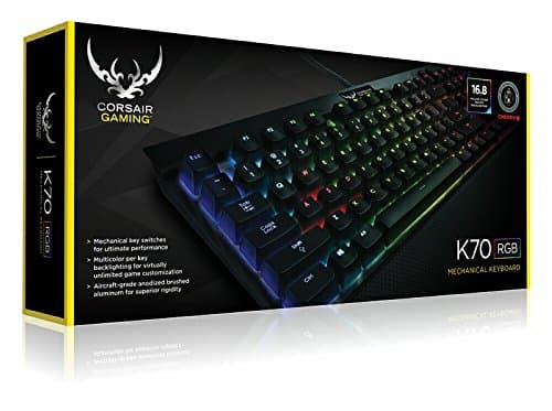 Corsair Vengeance K70 Cherry MX Red Mechanical Wired Gaming Keyboard image