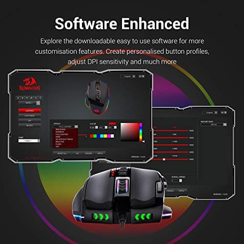 Redragon Mammoth Laser Wired Mouse image