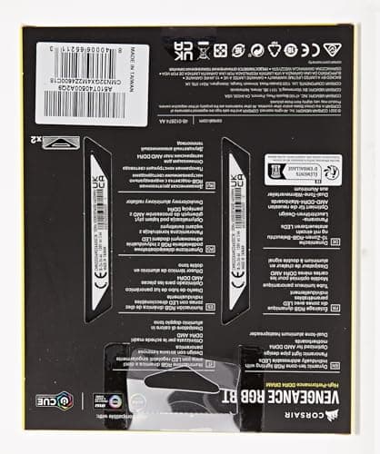 Corsair Vengeance RGB RT DDR4-4600 CL18 32GB (2x16GB) image