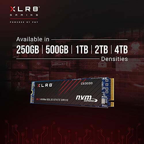 PNY XLR8 CS3030 2TB M.2-2280 SSD PCIe 3.0 NVMe image