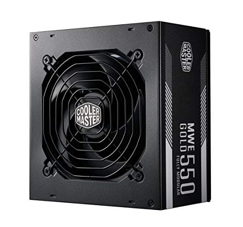Cooler Master MWE Gold Black 550W Fully Modular 80+ Gold image
