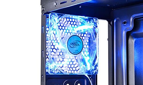 Deepcool Tesseract Mid-Tower Case (Black / Blue, Window) image