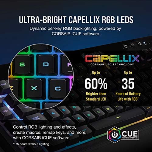 Corsair K57 RGB Bluetooth Gaming Keyboard image