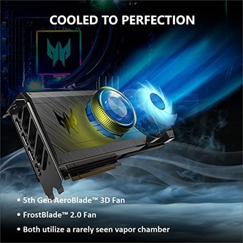 Acer Arc A770 Predator BiFrost OC 16GB GDDR6 Black / Silver image