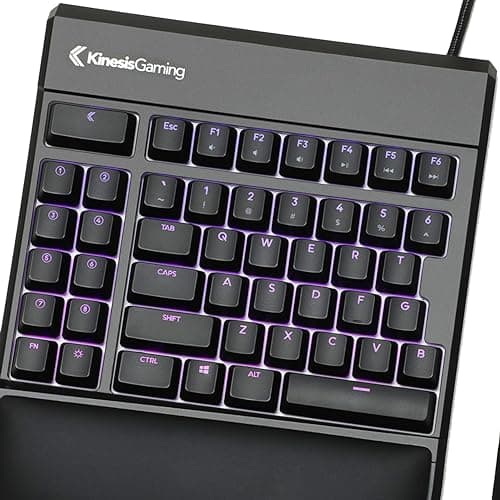 Kinesis Gaming Freestyle Edge RGB Ergonomic Split Gaming Keyboard image