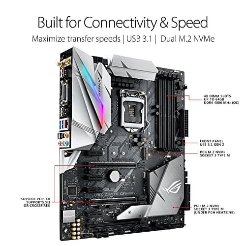 Asus Z370 ROG STRIX Z370-E GAMING DDR4 ATX image
