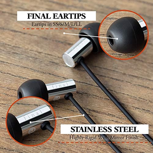 Final E3000C Closed-Back Earbuds image