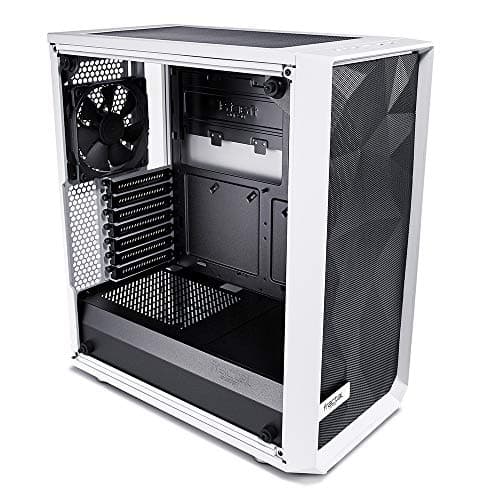 Fractal Design Meshify C ATX Mid Tower White / Black Tempered Glass Side Panel image