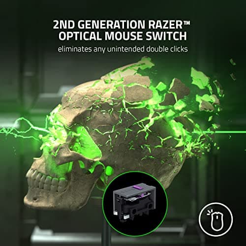 Razer DeathAdder V2 Pro Genshin Impact Edition Wired/Bluetooth/Wireless Optical Gaming Mouse image