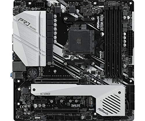 ASRock X570M Pro4 Micro ATX AM4 Motherboard image