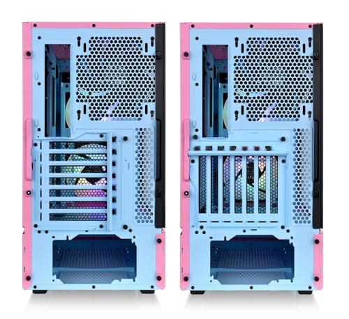 Thermaltake Ceres 350 MX ATX Mid Tower Pink with Tempered Glass Side Panel, USB 3.2 Gen 2 Type-C, and USB 3.2 Gen 1 Type-A image