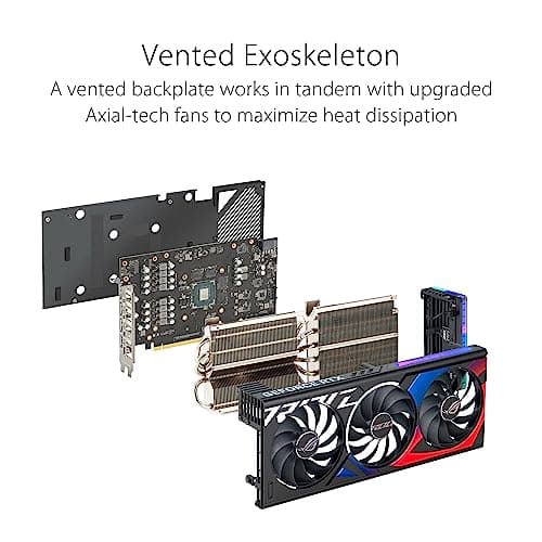 Asus GeForce RTX 4060 Ti ROG Strix GAMING OC 16GB GDDR6 Black / Red image