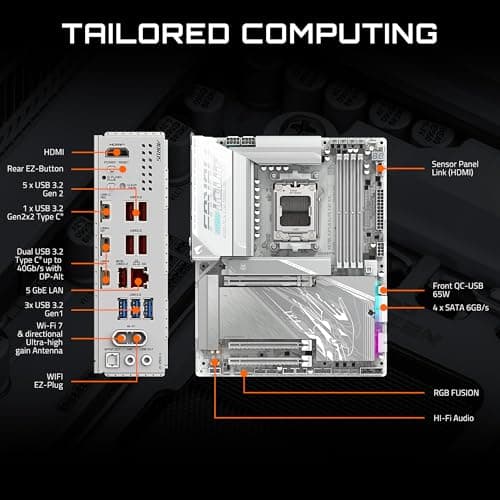 Gigabyte X870E AORUS ELITE X3D ICE DDR5 ATX image