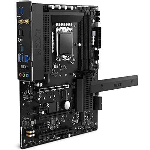 NZXT N5 Z690 Motherboard - N5-Z69XT-B1 - Intel Z690 chipset (Supports 12th Gen CPUs) - ATX Gaming Motherboard - Integrated I/O Shield - WiFi 6E connectivity - Bluetooth V5.2 - Black image