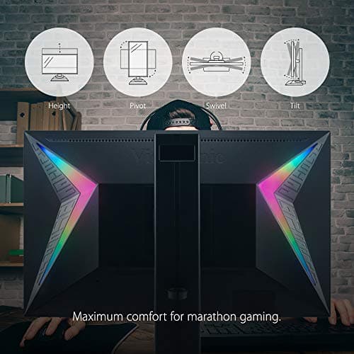 ViewSonic XG240R 24 Inch 1080p 1ms 144Hz RGB image