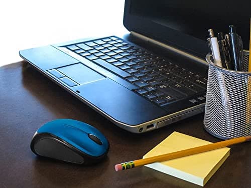 Logitech 910-002901 Blue Wireless/Wired Optical Mouse image