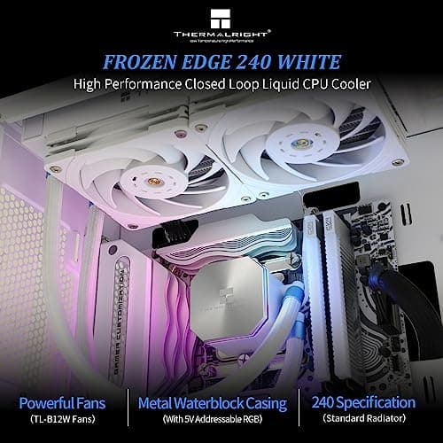 Thermalright Frozen Edge Water 240mm 69 CFM White image
