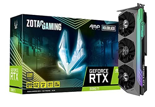 Zotac GAMING AMP Holo GeForce RTX 3080 Ti 12GB GDDR6X Black / Silver image