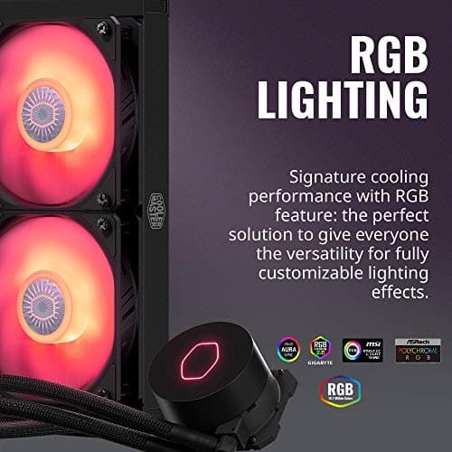Cooler Master MASTERLIQUID ML240L Water 240mm RGB V2 Black image