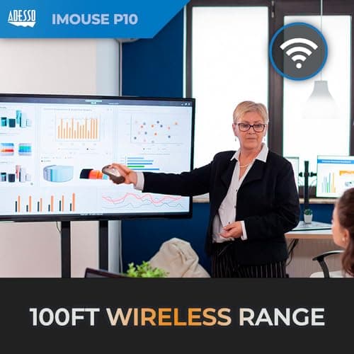 Adesso iMouse P10 Wireless/Wired Laser Mouse image