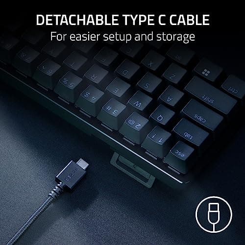 Razer Huntsman Mini Razer Analog Optical RGB Wired Mini Keyboard image