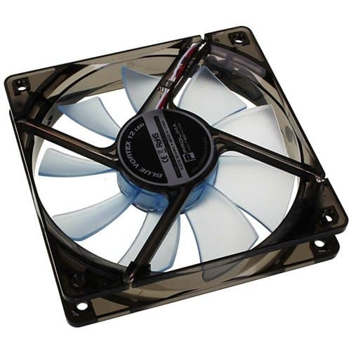Prolimatech Vortex 120mm Clear Blue LED 72.67 CFM 1-Pack image