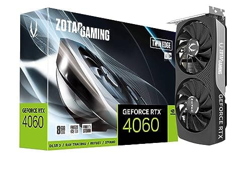 Zotac Twin Edge OC GeForce RTX 4060 8GB GDDR6 Black / Silver main image