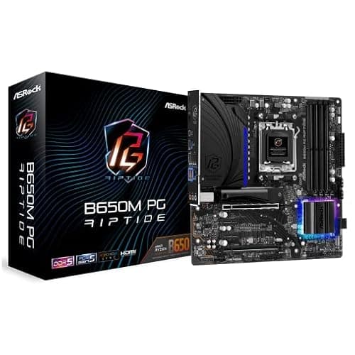 ASRock B650M PG RIPTIDE AM5 DDR5 Micro ATX image