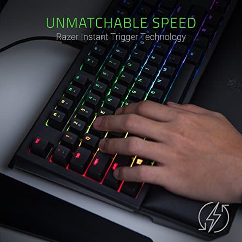 Razer BlackWidow Tournament Edition Chroma V2 RGB Wired Mechanical Gaming Keyboard image