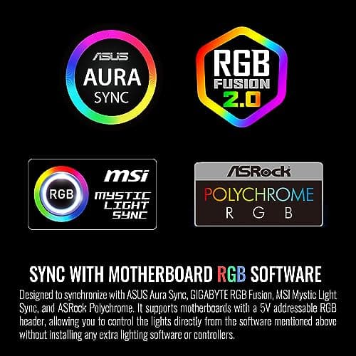 Thermaltake SWAFAN EX14 140mm Black ARGB PWM 3-Pack image