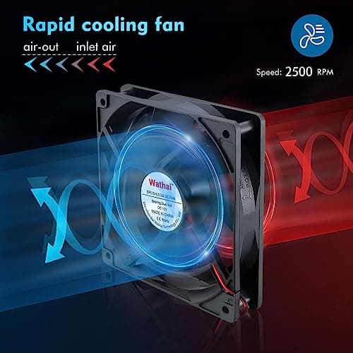 Wathai 120mm Fan Replacement 2500RPM AIO GPU Coolers image