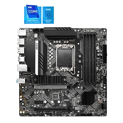 MSI B660 PRO B660M-A LGA1700 DDR4 Micro ATX image