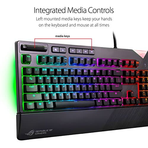 Asus ROG Strix Flare RGB Wired Gaming Keyboard image